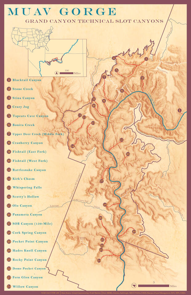 Muav Gorge - Grand Canyon Slots